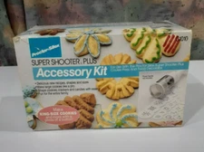 Vintage Proctor-Silex Super Shooter Plus Accessory Kit  #G1010