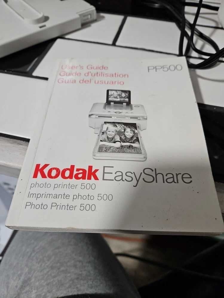 Kodak Easyshare Photo Printer 500 w/ Color Cartridge & Photo Paper