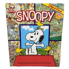 Penuts Snoopy Look and Find Book By Peanuts Worldwide LLC Hardcover 2013