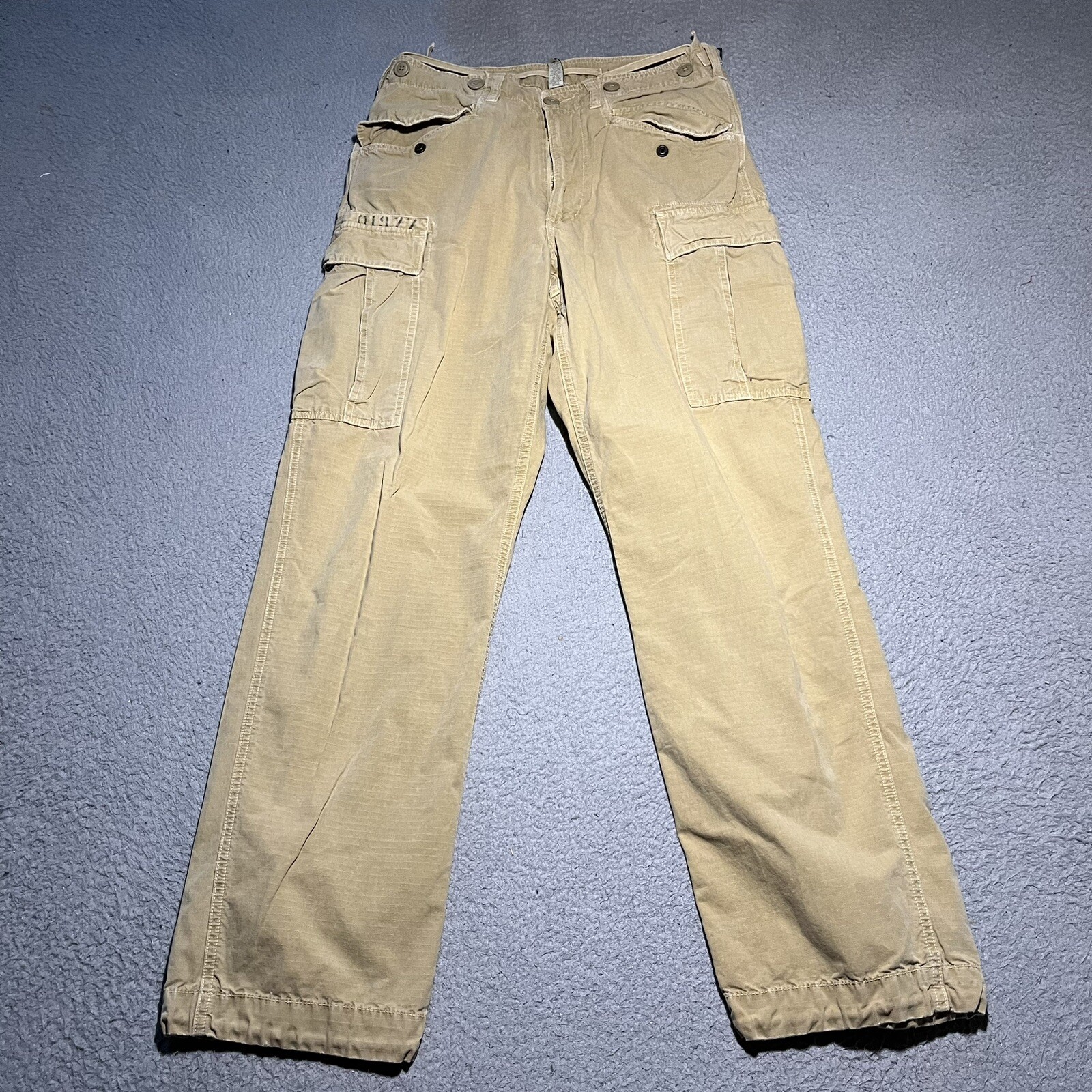 Vintage American Eagle Cargo Pants Mens 31x32 Beige Y… Gem