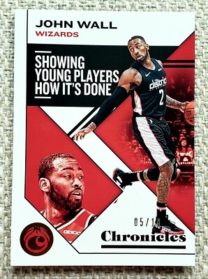 John Wall 2019-20 Panini Chronicles 5/10 #38 WIZARDS 