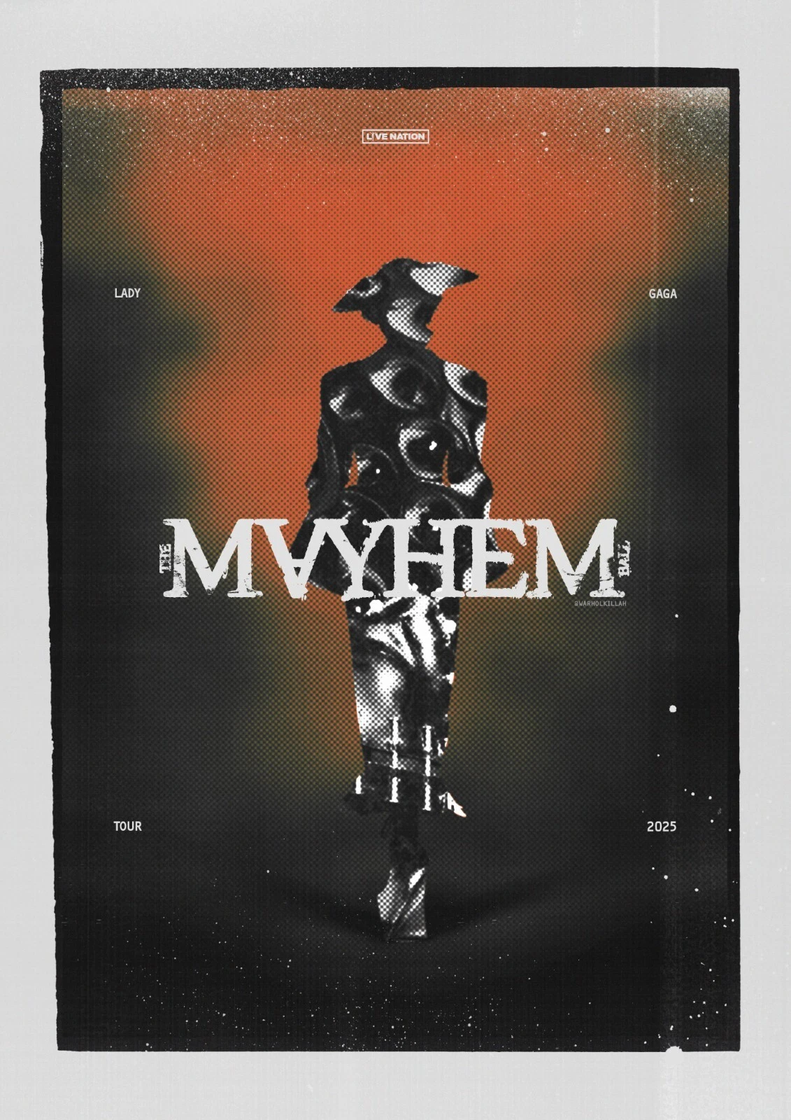 Custom Ld ga The Mayhem Ball Tour 2025 Poster, Home Decor, Wall Decor