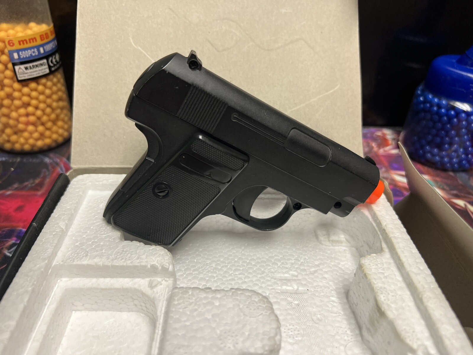 Airsoft Gun Pistol Zinc Alloy Shell G.9 No.6233 G9 Metal Pistol Ships