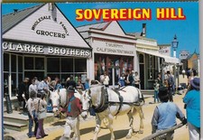 VIEW FOLDER OF SOVEREIGN HILL, VICTORIA, AUSTRALIA [VF-33]