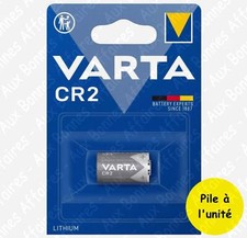 Piles Lithium VARTA CR1/2AA CR2 CR123A 2CR5 CR-P2 ( vente à l'unité ou par lot )