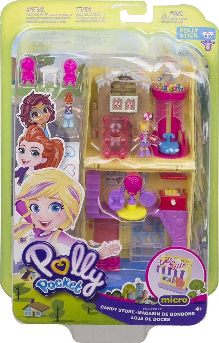 Polly Pocket Micro Candy Store Pollyville Playset