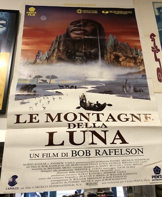 manifesto poster LE MONTAGNE DELLA LUNA Bon Rafelson | eBay