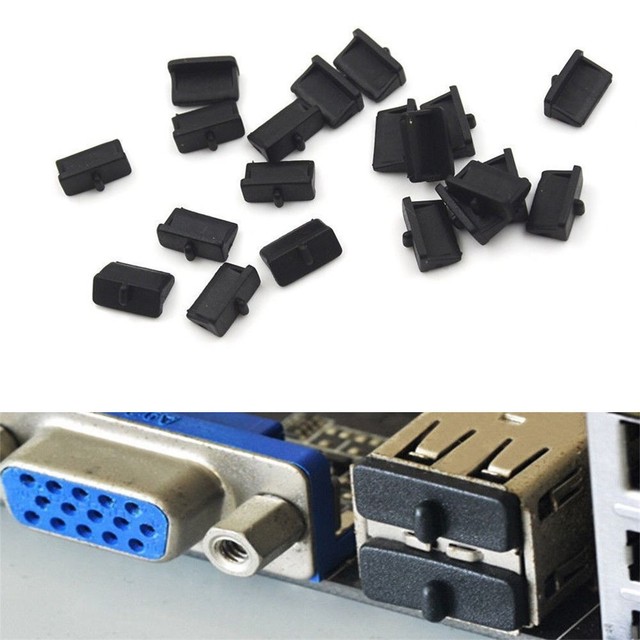 Computer Laptop USB Plug Protector Anti Dust Cap USB Port Cover Dustproof Computer Laptop USB Plug Protector Anti Dust Cap USB Port Cover Dustproof