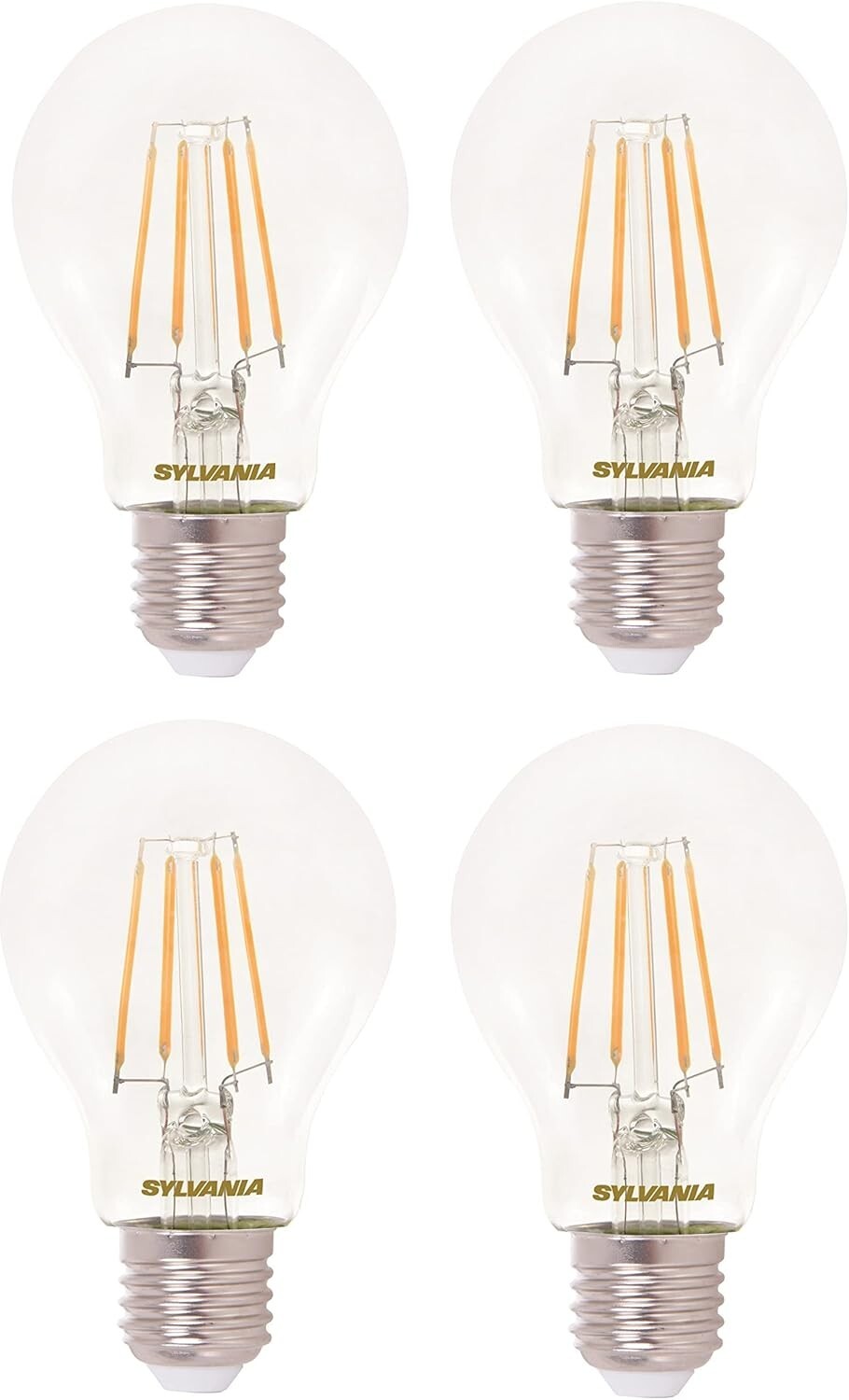 SYLVANIA ToLEDo RT GLS 806lm 827 E27 SL4 4PK
