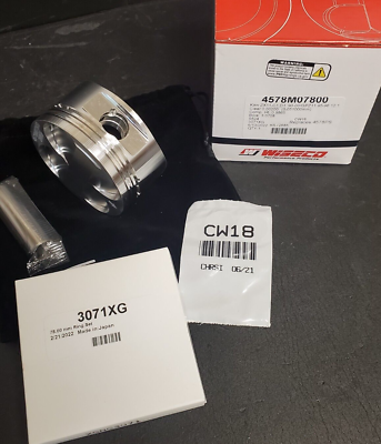 WISECO 4578M07800 BIG BORE PISTON ZX11 ZX 11 1100 ZRX1100 GPZ1100