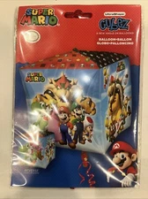 Super Mario Brothers CUBEZ Foil Balloon