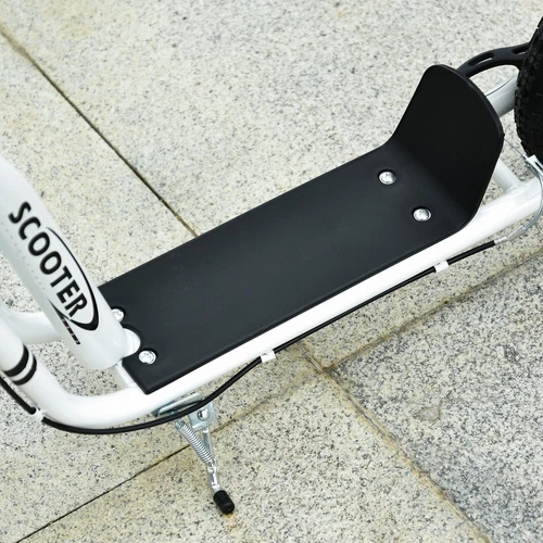 HOMCOM Monopattino Regolabile Ruote Grandi e Telaio in Metallo Max 100kg - Foto 10 di 10