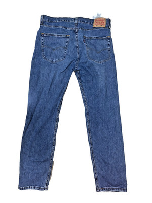 Levi's 502 regular taper fit men's jeans in a blue wash FREE SHIPPING