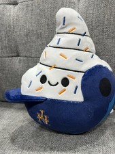 New York Mets Plush ICE CREAM HAT Mister and Mrs Met Kids club exclusive toy
