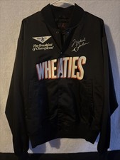 Air Jordan Bomber Jacket Uomo Medium Limited Wheaties Firmato Michael Jordan