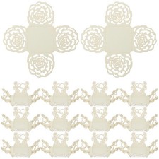  50 Pcs Truffle Cups Decorative Chocolate Wrapper Packaging Wrapping for