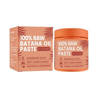 Rohes Batana-Öl für das Haarwachstum   100 % reines Bio-Batana (118 g) aus H