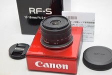 Canon RF-S 10-18mm F4.5-6.3 IS STM with original box