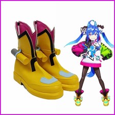 Anime Umamusume: Pretty Derby Twin Turbo Cosplay Yellow Porp Boots Costume Shoes