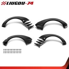 Fender Flares W Front Canards Fin Fit For 2010-2015 Chevy Camaro Zl1 Mb Style