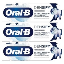 Oral B Densify Gentle Whitening Toothpaste 75ml Pack of 3 Expiry 11/2025 44.40 per litre