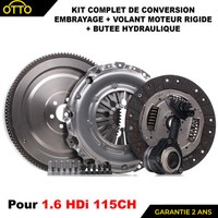 Kupplungssatz Schwungrad Steif Stop FüR Peugeot 208 308 1.6 HDI 112 115