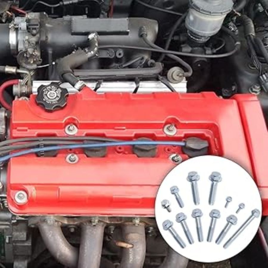 Transmission Bolt Kit Metal Hard Engine Screws Rustproof Bolts Set Compatible