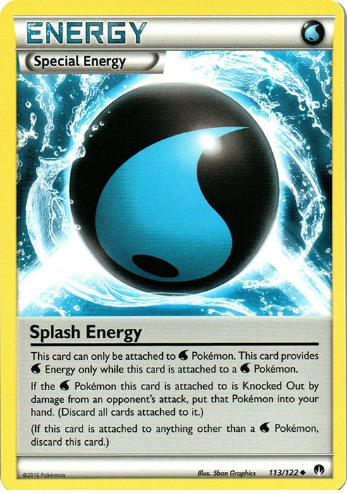 Splash Energy - 113/122 - Uncommon LP BREAKPoint | eBay