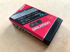 Sony Walkman Wm-F102 Auto Reverse Tvfmam Tuner Red Wm-F101 Wm-101 Wm-102 Wm-F203