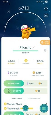 Pikachu Shiny Ash Mütze Pokemon Garantiert Glück ab 2020 Registriert oder 30 Tage