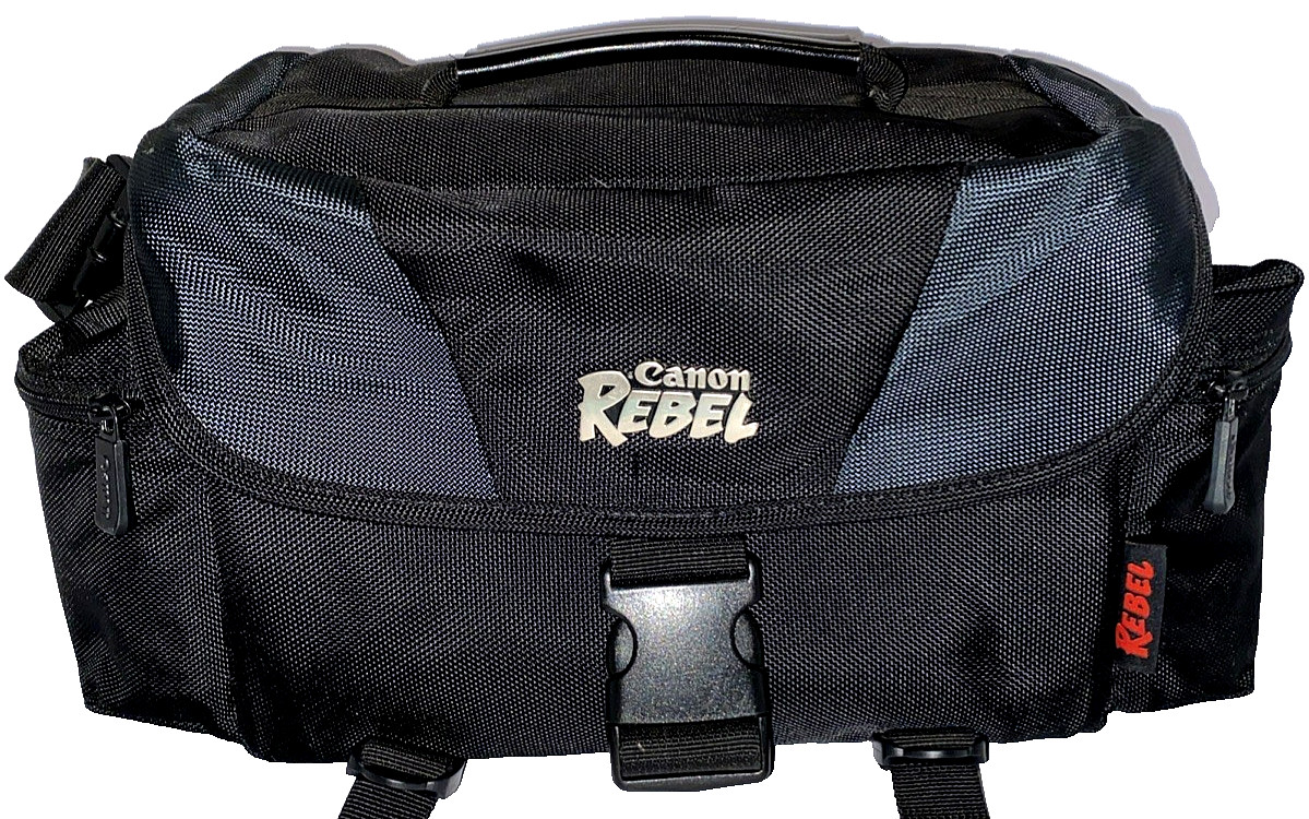 Canon Rebel Carry Case ~ Padded Shoulder Gadget Bag  ~ DSLR 