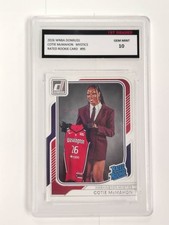 Cotie McMahon 2026 WNBA Donruss Rated Rookie Washington Mystics #95 GEM MINT 10