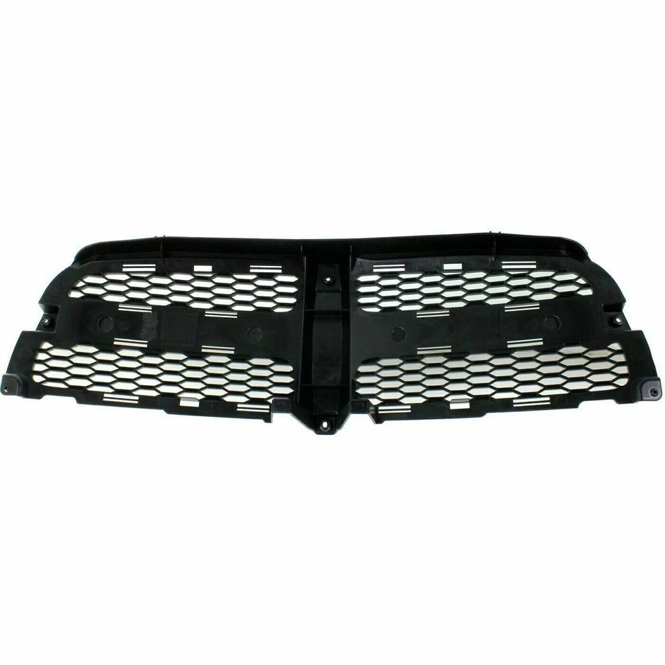 NEW FRONT BUMPER UPPER LOWER GRILLE BLACK 2PC FOR 2011-2014 DODGE CHARGER SEDAN Foto 3 de 4