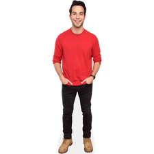 Skylar Astin (Red Top) Mini Size Cutout