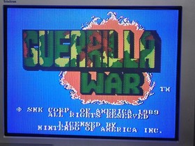 Nintendo NES SNK Lot Guerrilla War Athena Baseball Stars P.O.W. Iron Tank Tested