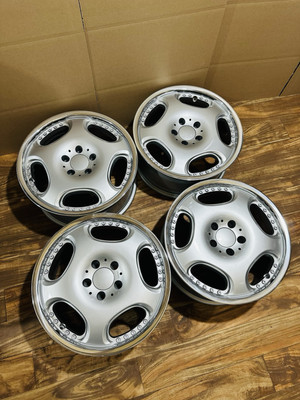 JDM KBA  Mercedes R129 W124 W201 W202 W140 7.5x 17 inch 5x112 Et 35
