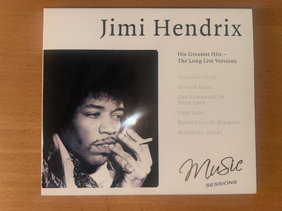 CD - JIMI HENDRIX - His Greatest Hits  - The Long Live Versions - gut!!!