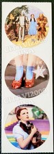 VINTAGE STICKERS SHEET THE WIZARD OF OZ DOROTHY, TOTO, TIN MAN, SCARECROW, LION