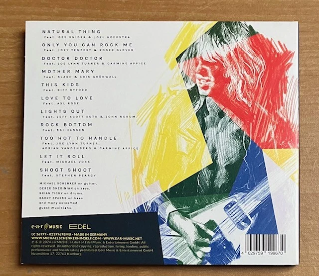 Michael Schenker My Years With UFO (50th Anniversary Celebration 1972-1978) CD - Bild 3 von 4