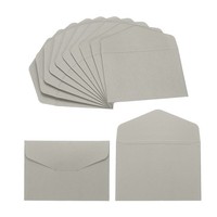 24X2,75 Zoll FüR GeschenkkartenumschläGe, 24 StüCk Mini-UmschläGe, Silber