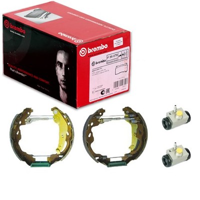 BREMBO BREMSBACKEN VORMONTIERT HINTERACHSE PASSEND FÜR TOYOTA YARIS | K 83 013