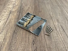Vintage Telecaster Tele Bridge Chrome for Fender - Compensated Saddles