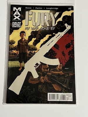 Marvel Comics Fury MAX #8 March 2013 Dave Johnson Cover
