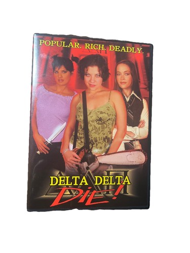 Delta Delta Die! DVD Rare OOP Sorority Horror Julie Strain Brinke Stevens