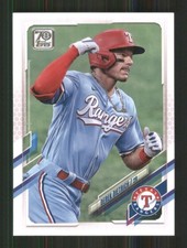 2021 Topps #452 Derek Dietrich Texas Rangers 41670