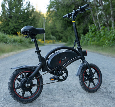 Brandneu DYU D3F Faltbares Elektrofahrrad Pendlerfahrrad Langer Akku E-Bike