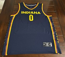 NWOT Kelsie Mitchell #0 Indiana Fever Navy Jersey, Size Medium