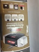 Garage Door Opener, Chain Drive, 3/4 HP, with Battery Backup