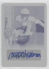 2021 Leaf Memories 1990 Base Printing Plate Magenta 1/1 Mycah Pittman Auto 2b7