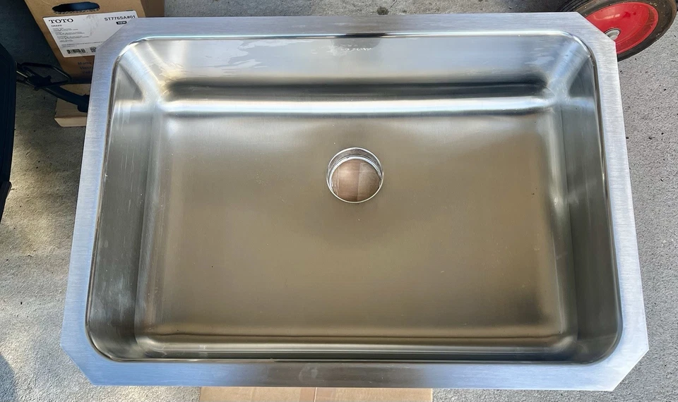 Fregadero de cocina Elkay ELUH2416PD Lustertone 26-1/2" bajo montaje sistema de drenaje perfecto Foto 4 de 4